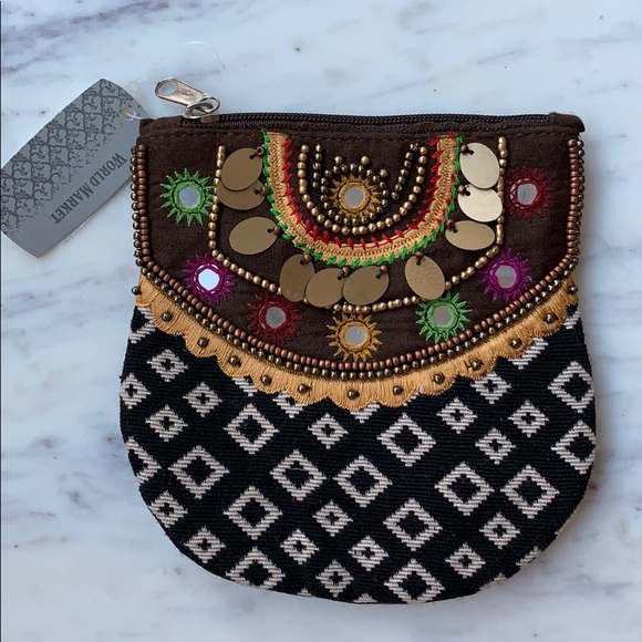 Cost Plus World Market Handbags - Cost Plus World Market Coin Purse